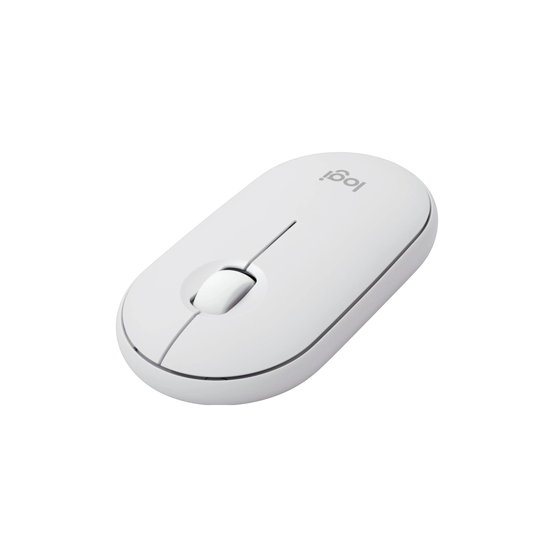Logitech Pebble Mouse 2 M350S Tonal White in Qatar Logitech Pebble Mouse 2 M350S Tonal White in Qatar